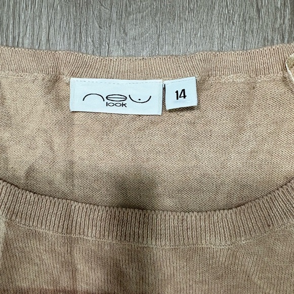 New Look Beige Knit Top - Picture 2 of 6